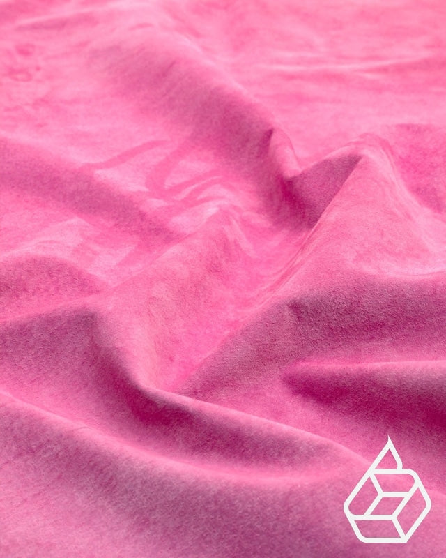 Pigskin Nerfsuède Collectie | Luxe Varkensleer Voor Voeringen Bright Pink / Coupon (Ongeveer 50 X 45