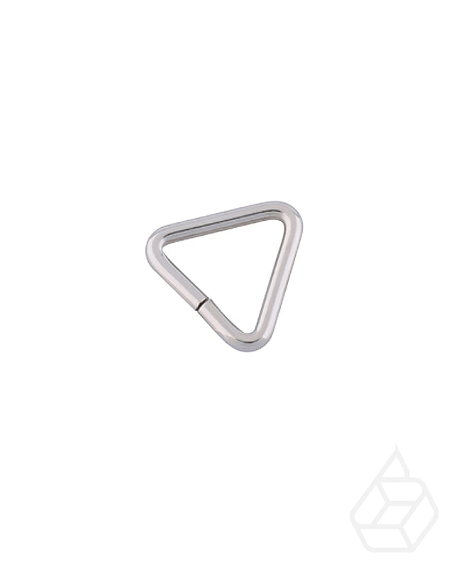 Driehoekige Ring | Nickel Finish Binnenmaat 19 5 Mm Fournituren