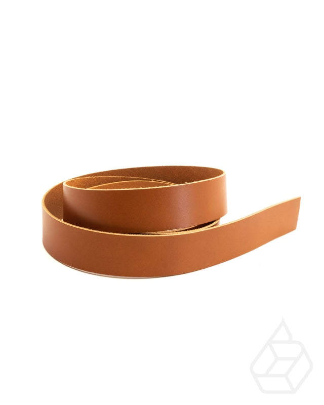 Vienna Collection Belt Strap | Vegetable Tanned Firm Harness Leather Cognac / 1.9 - 2.1 Mm 15 Leer