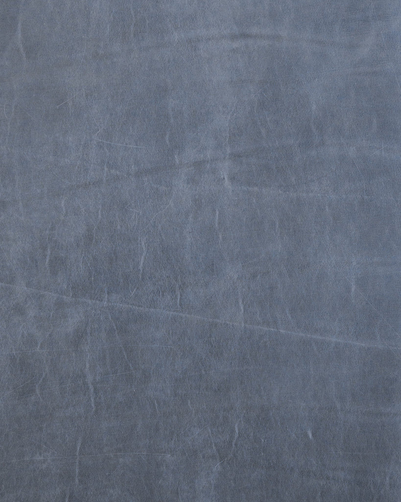 Vegetable tanned tough nubuck harness leather - Indigo | Sevilla Collection
