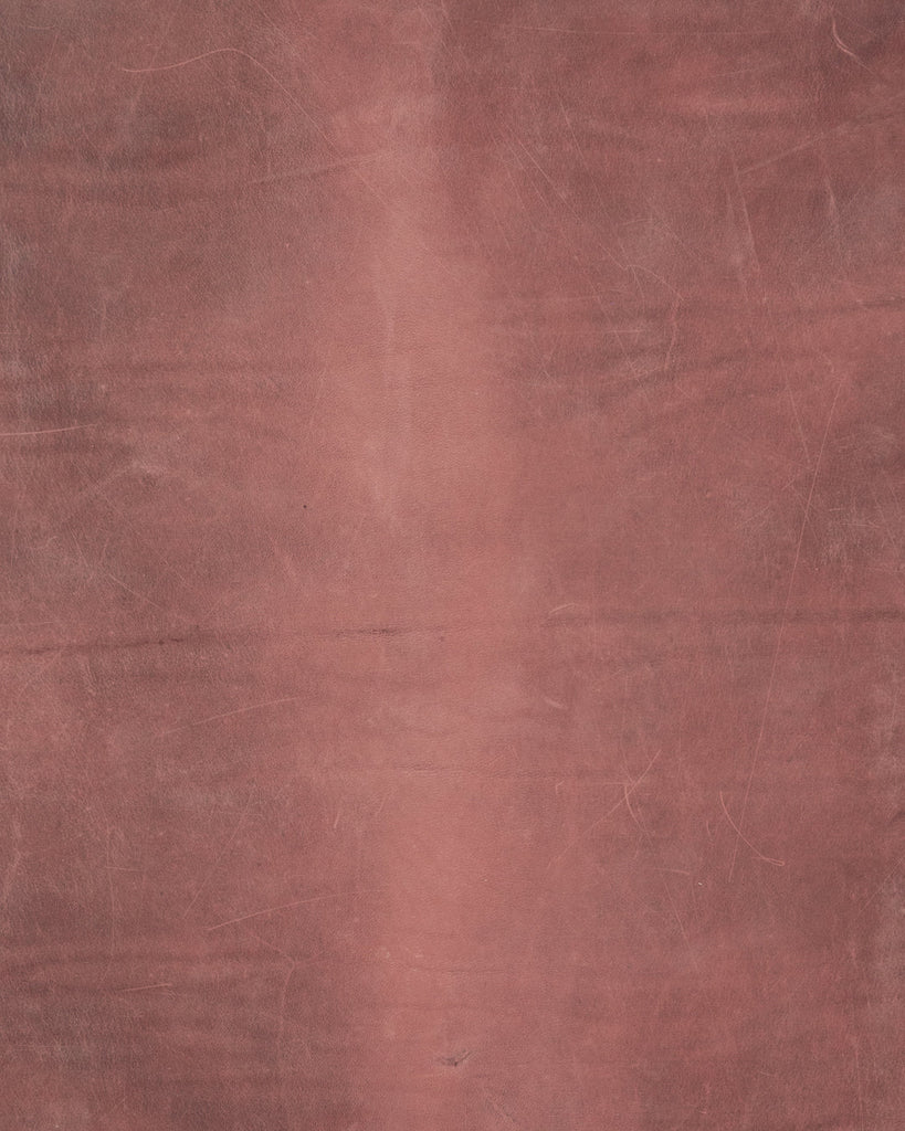 Vegetable tanned tough nubuck harness leather - Plum | Sevilla Collection