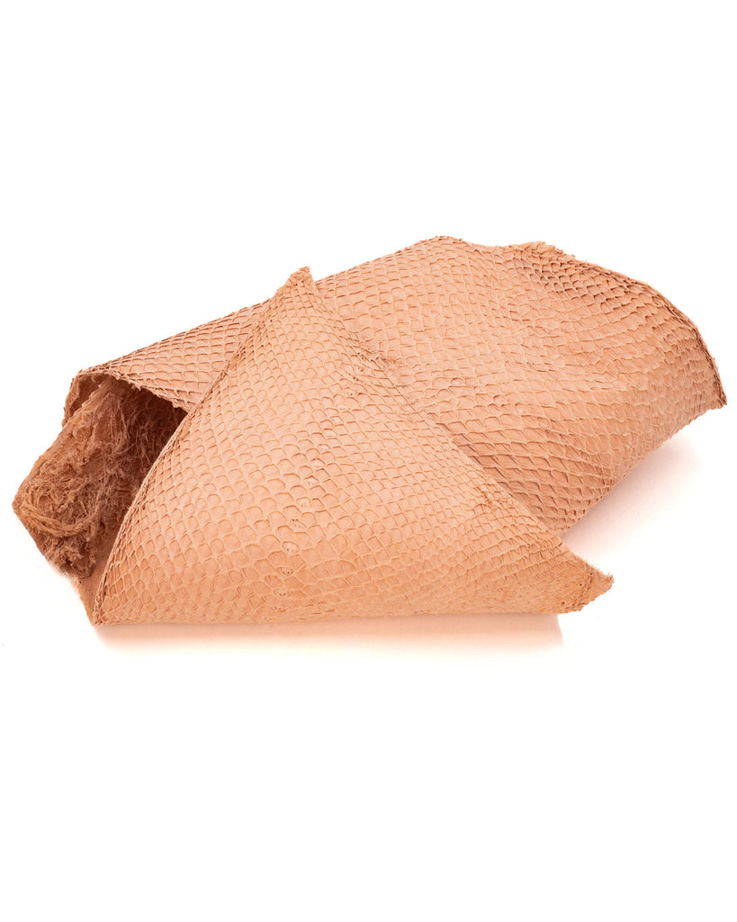 Salmon Open Collection | Fish Leather With Scales Leer