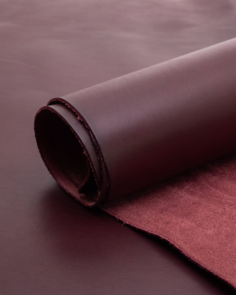 Tuscany Collection | Soft Vegetable Tanned Vachetta Leather Chianti / 0.7 - 0.9 Mm Panel (30 X 20