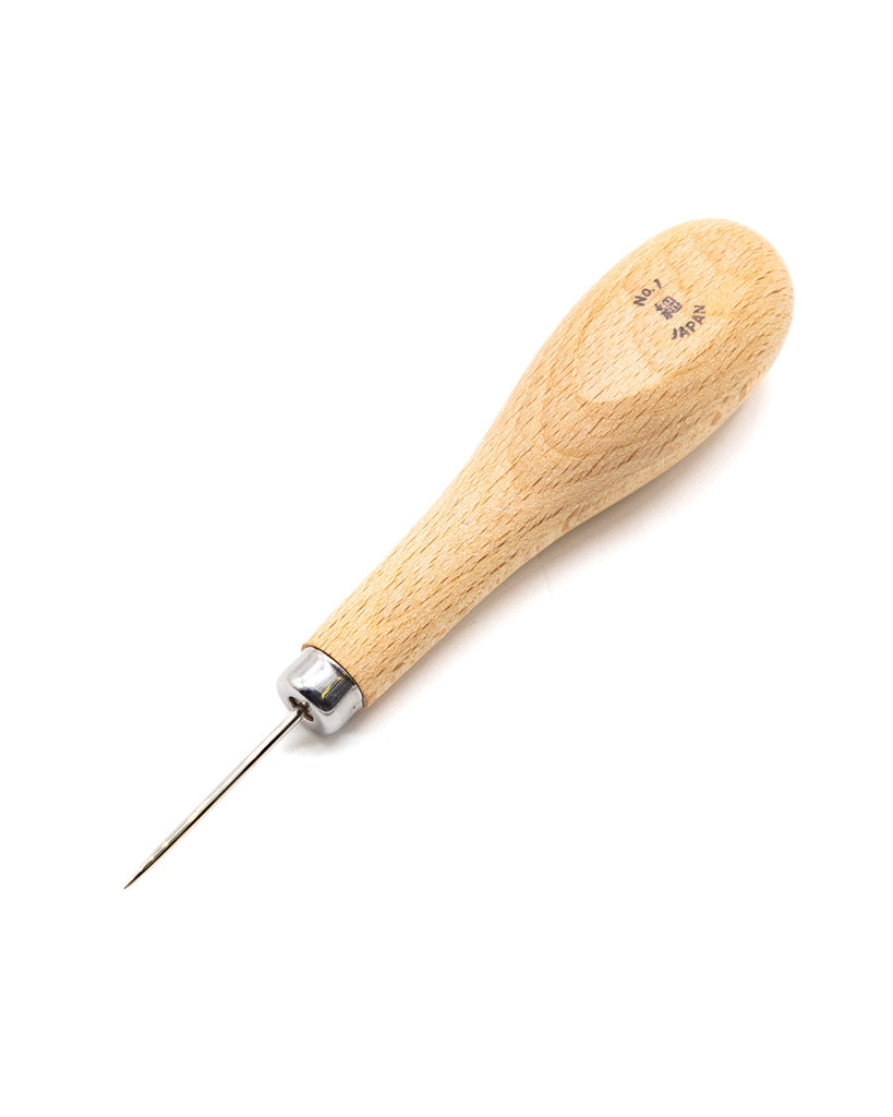 Rounded Awl Basic Japanese round scratching awl for leather | Leatherbox