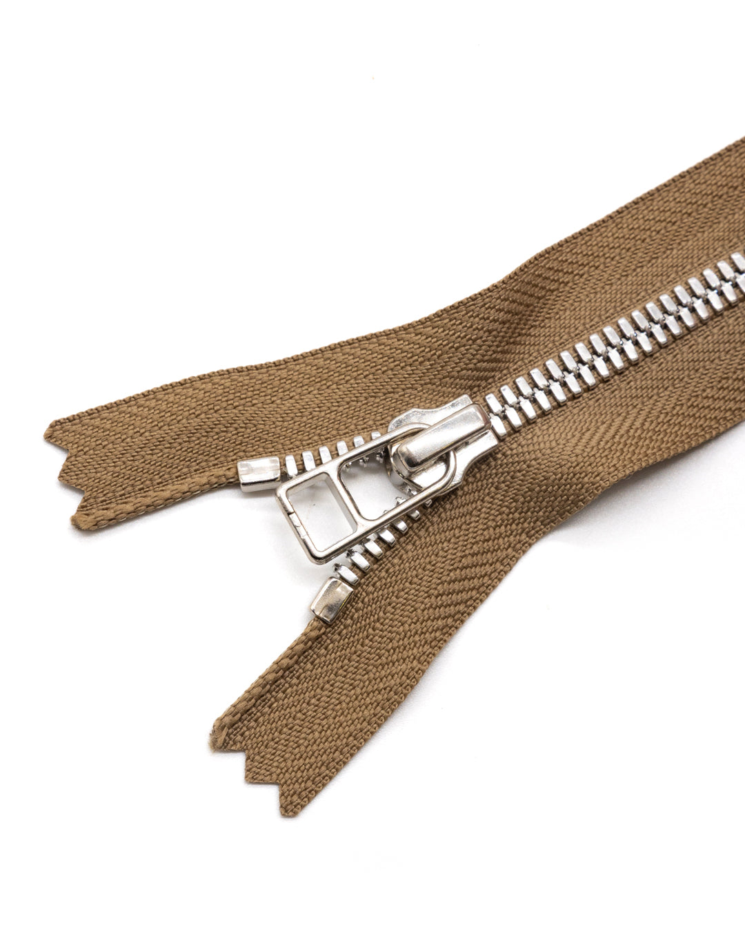 Buy Excella zippers in silver for bags, shoes and clothing