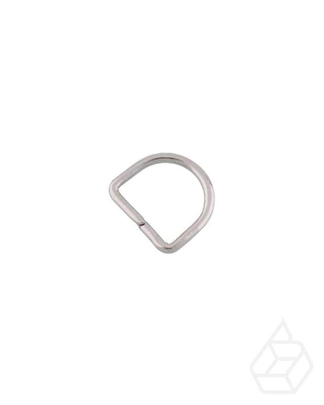 D-Ring | Zilver Binnenmaat 41 Mm (2 Stuks) Fournituren