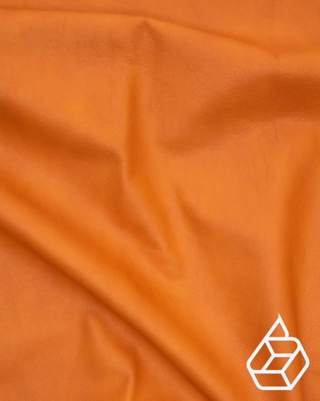 Dream Collectie | Soepel Nappa Rundleer In Vele Kleuren Orange Soda / Coupon (Ongeveer 50 X 45 Cm)