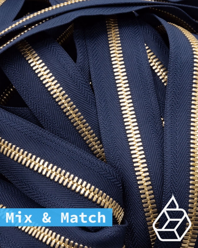 Excella® | Most beautiful YKK golden custom zippers