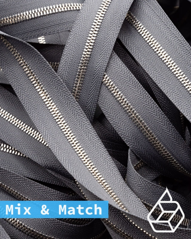 YKK Reißverschluss Marineblau – 12 Cm Hosenreißverschluss Mit Metallzähnen