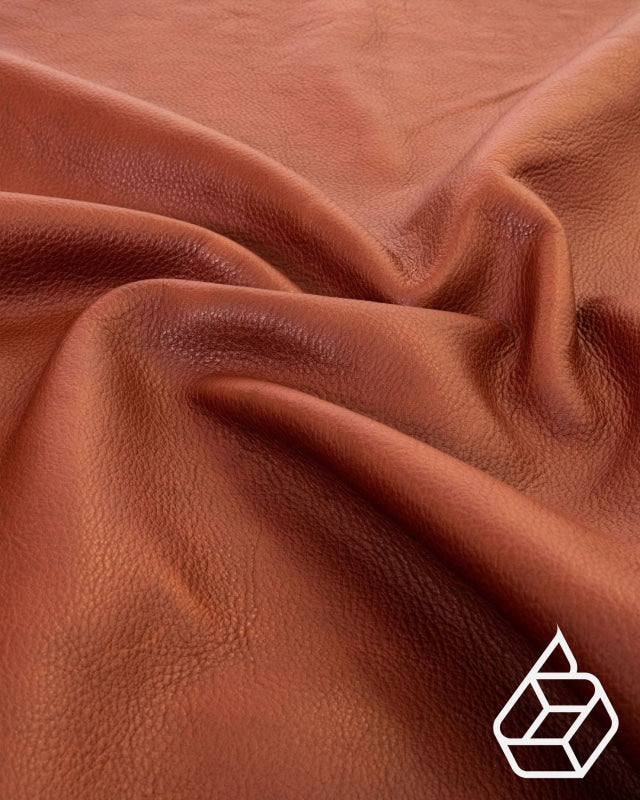 Geneve Collection | Fully Vegetable Tanned Cowhide Leather Chestnut / Coupon (Approximately 50 X 45