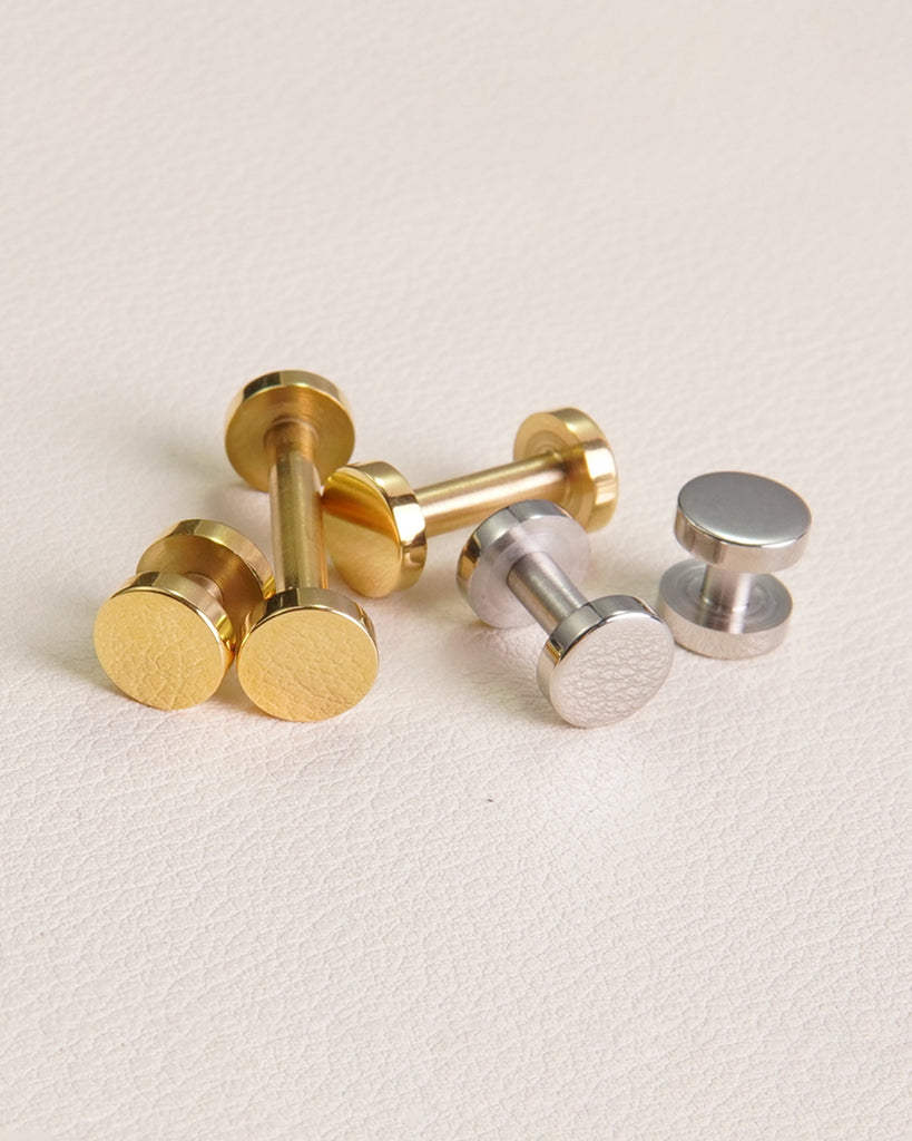 Clous De Pied Pour Sac – Lot De 50 Clous Coniques 15 Mm, Couleur Nickel, Pour Maroquinerie - 6