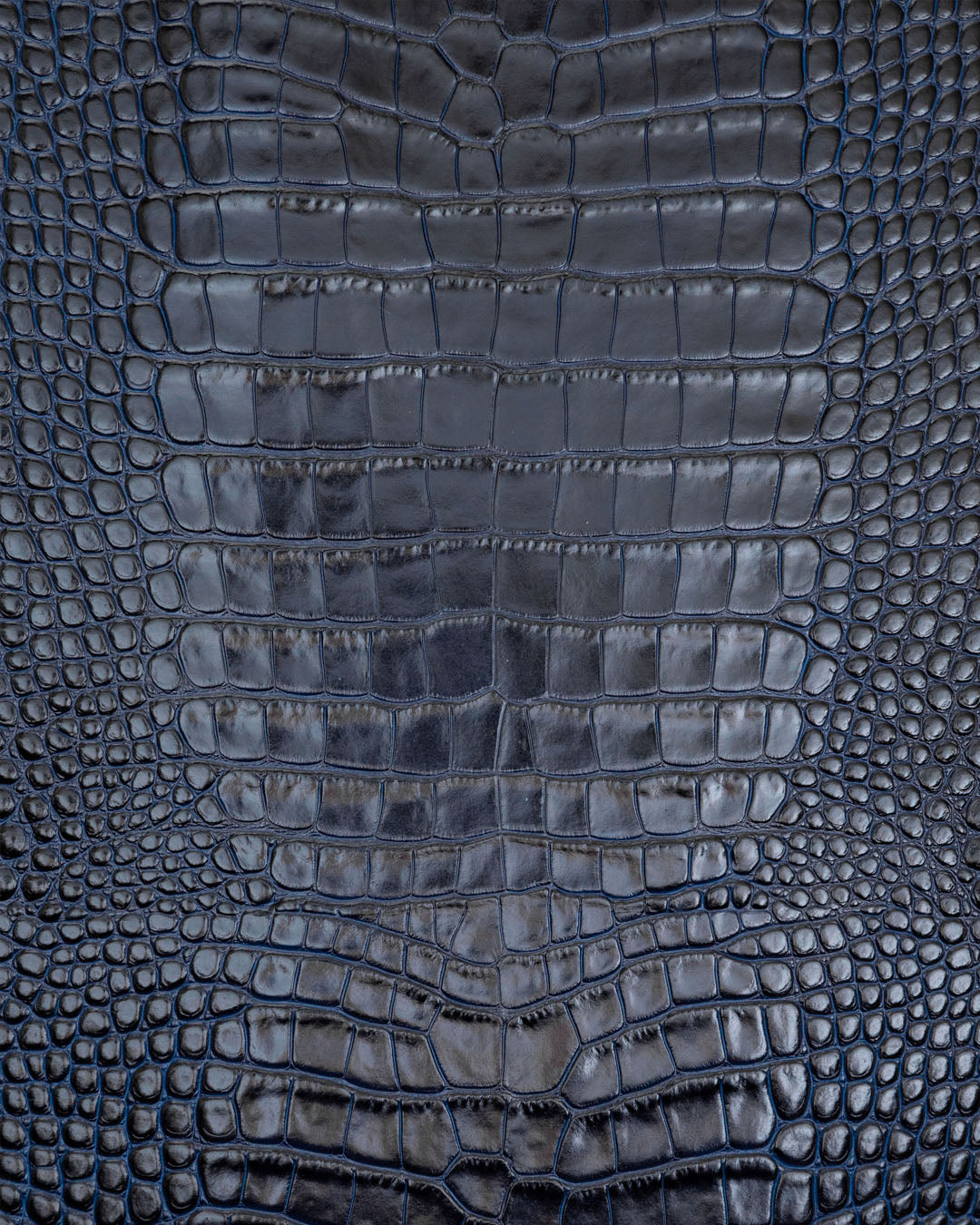 Firm cow leather with a crocodile print | Como Collection