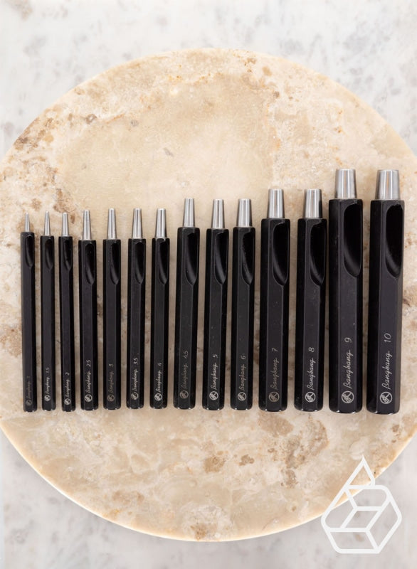 Ronde Holpijpen 1-10 Mm 14-Delige Set Leertools