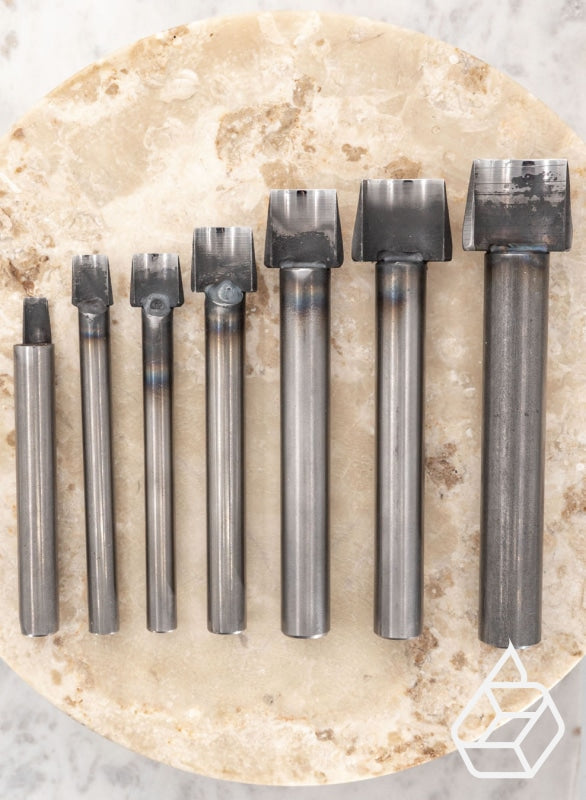 Ronde Hoek Slagtools 7-Delige Set Leertools