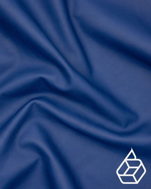 Royal Nappa Collectie | Zeer Soepel Mat En Dun Kalfsleer Matte Nassau Blue / Coupon (Ongeveer 50 X