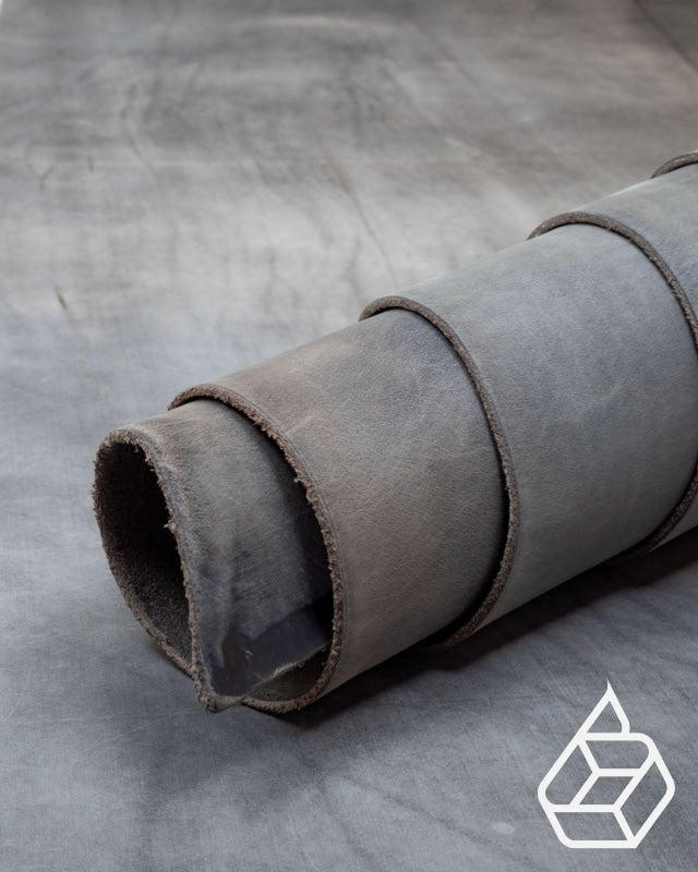 Sevilla Collectie | Plantaardig Gelooid Stoer Nubuck Tuigleer Dust / Paneel (30 X 20 Cm) Leer