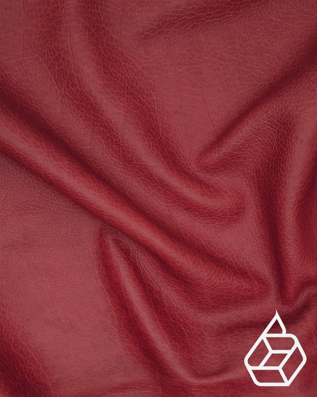 Shrunken Bizon Collectie | Stoer Amerikaans Bizonleer Met Grove Nerf Red / Paneel (30 X 20 Cm) Leer