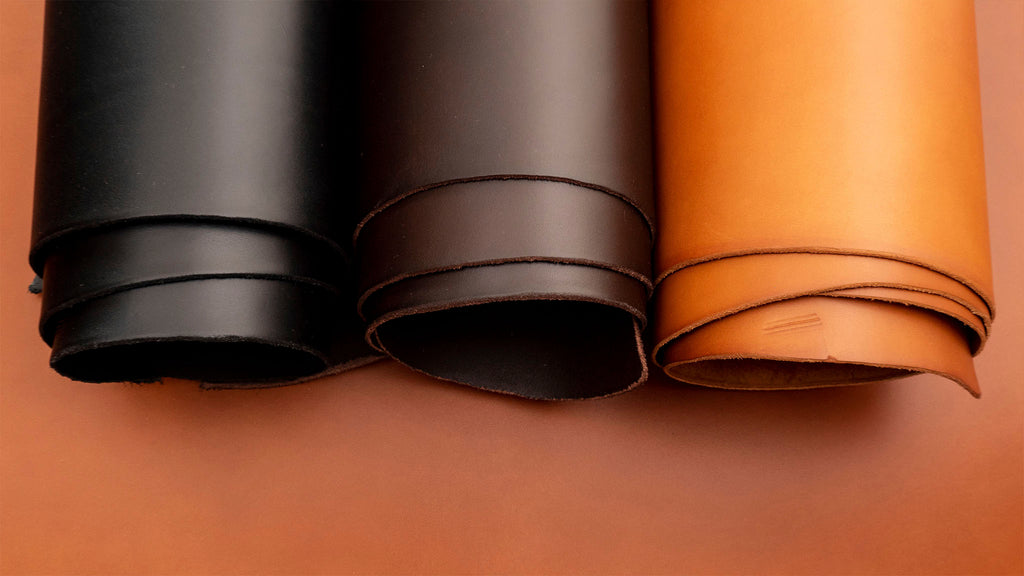 Vegetable tanned harness leather, Plantaardig gelooid tuigleer, Pflanzlich gegerbtes Geschirrleder - Vienna Collection - Leatherbox