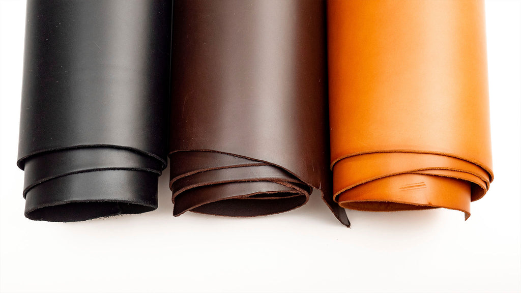 Vegetable tanned leather, Plantaardig leer, Vegetabil gegerbtes Leder - Vienna Collection - Leatherbox