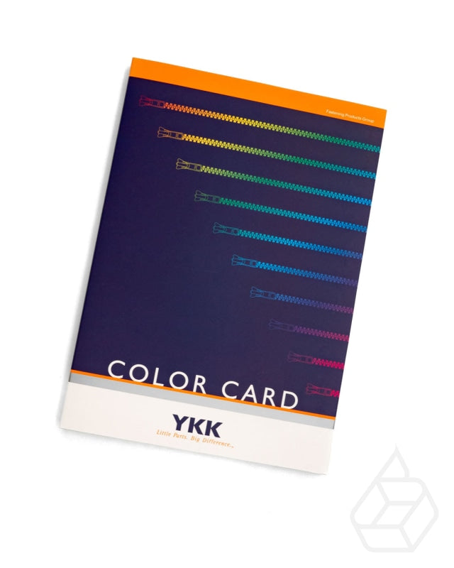 Ykk Official Color Card for zippers